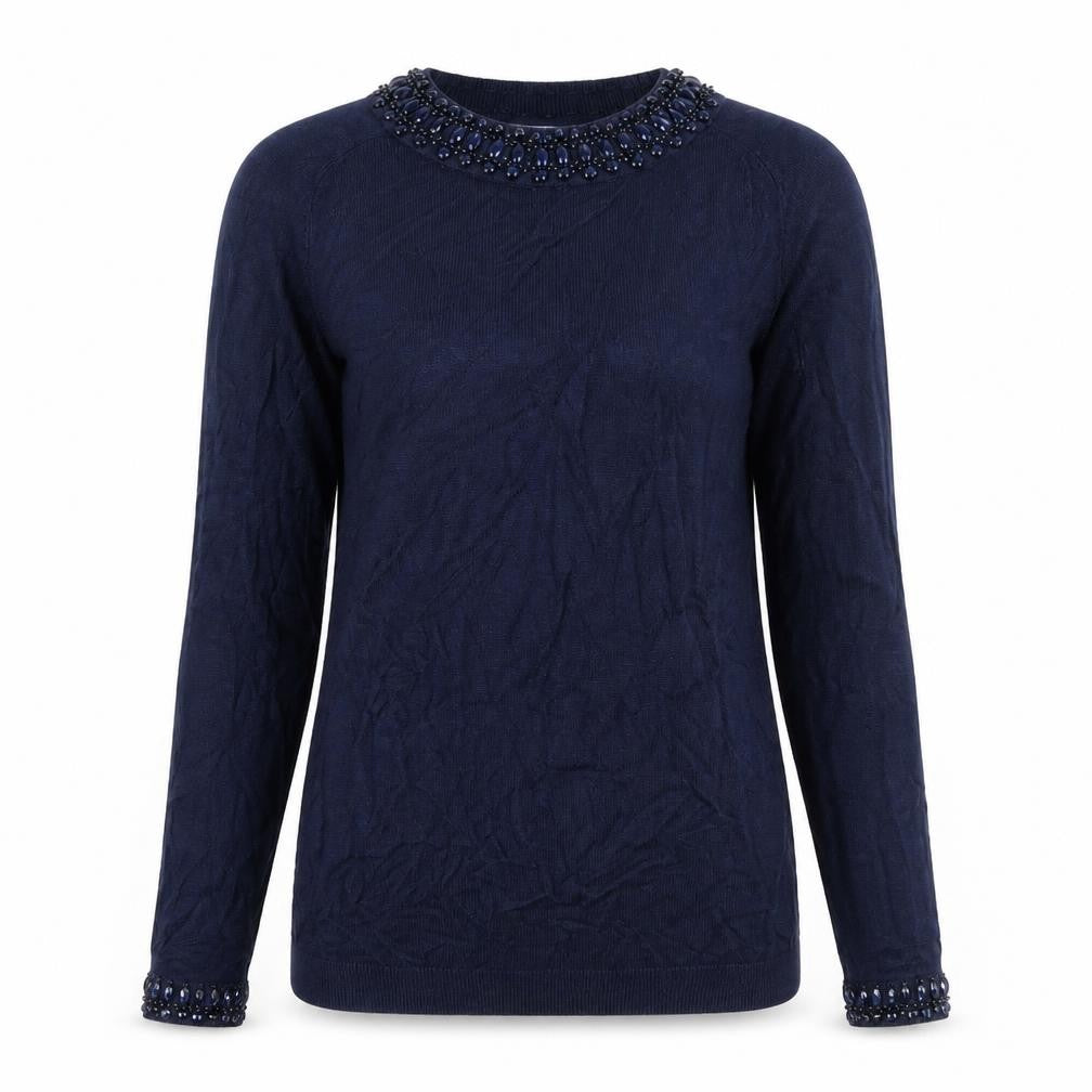 Womens UK Size S H&M Blue Pullover Jumper