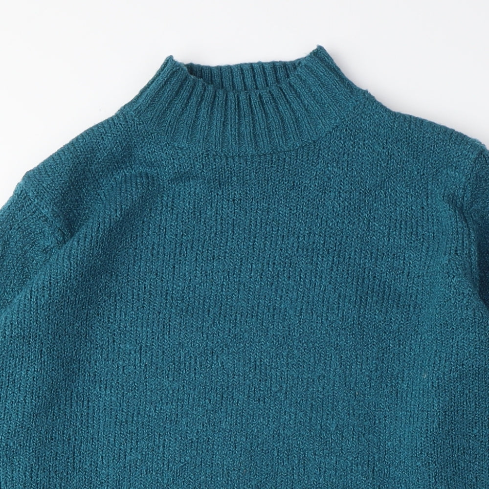 Womens UK Size M Bonmarché Blue Pullover Jumper