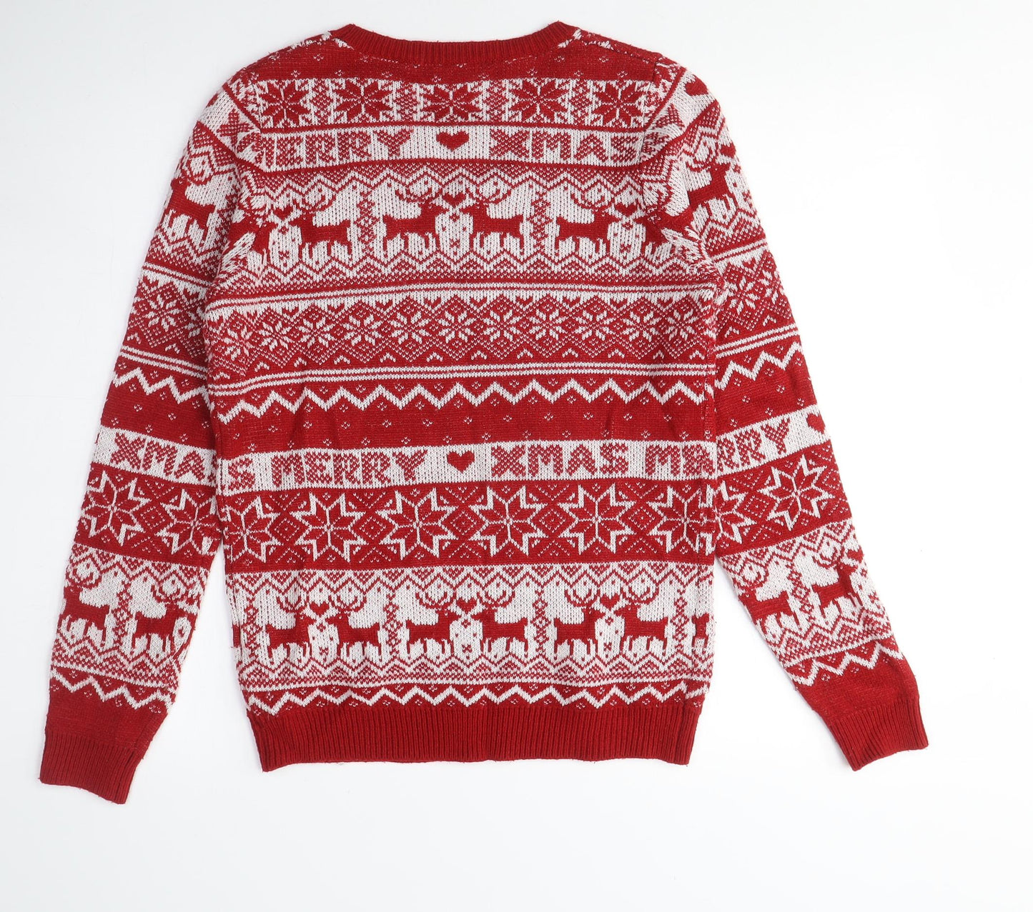 Womens UK Size 8 Dorothy Perkins Red Pullover Jumper