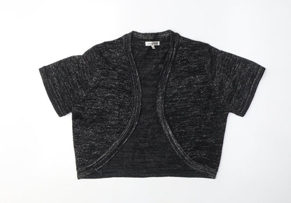 Womens UK Size 16 Tommy & Kate Black Shrug Jumper