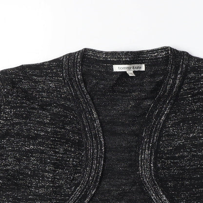 Womens UK Size 16 Tommy & Kate Black Shrug Jumper