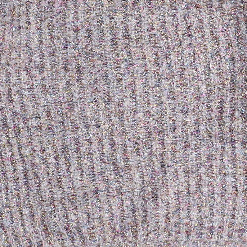 NEXT Girls Pink Crew Neck Nylon Pullover Jumper Size 11 Years - Sparkle