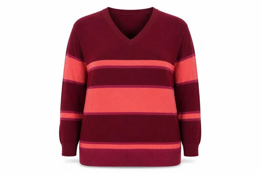 Womens UK Size 16 M&Co Pink Pullover Jumper