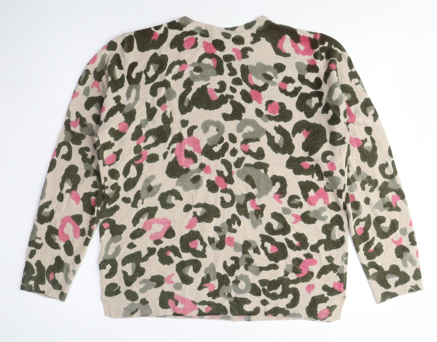 Womens UK Size 14 Marks and Spencer Multicoloured Pullover Jumper