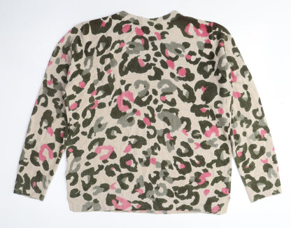 Womens UK Size 14 Marks and Spencer Multicoloured Pullover Jumper