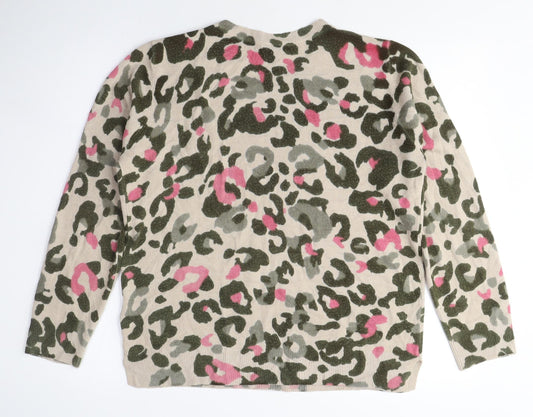 Womens UK Size 14 Marks and Spencer Multicoloured Pullover Jumper