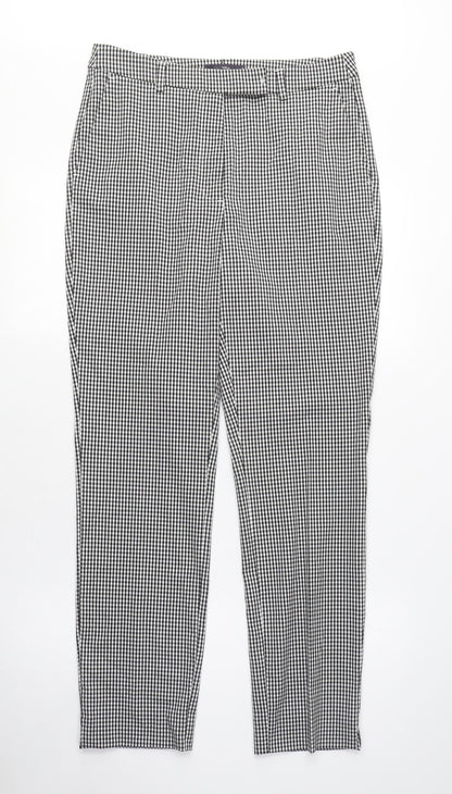 Womens UK Size 8 Marks and Spencer Regular Fit  Black Trousers