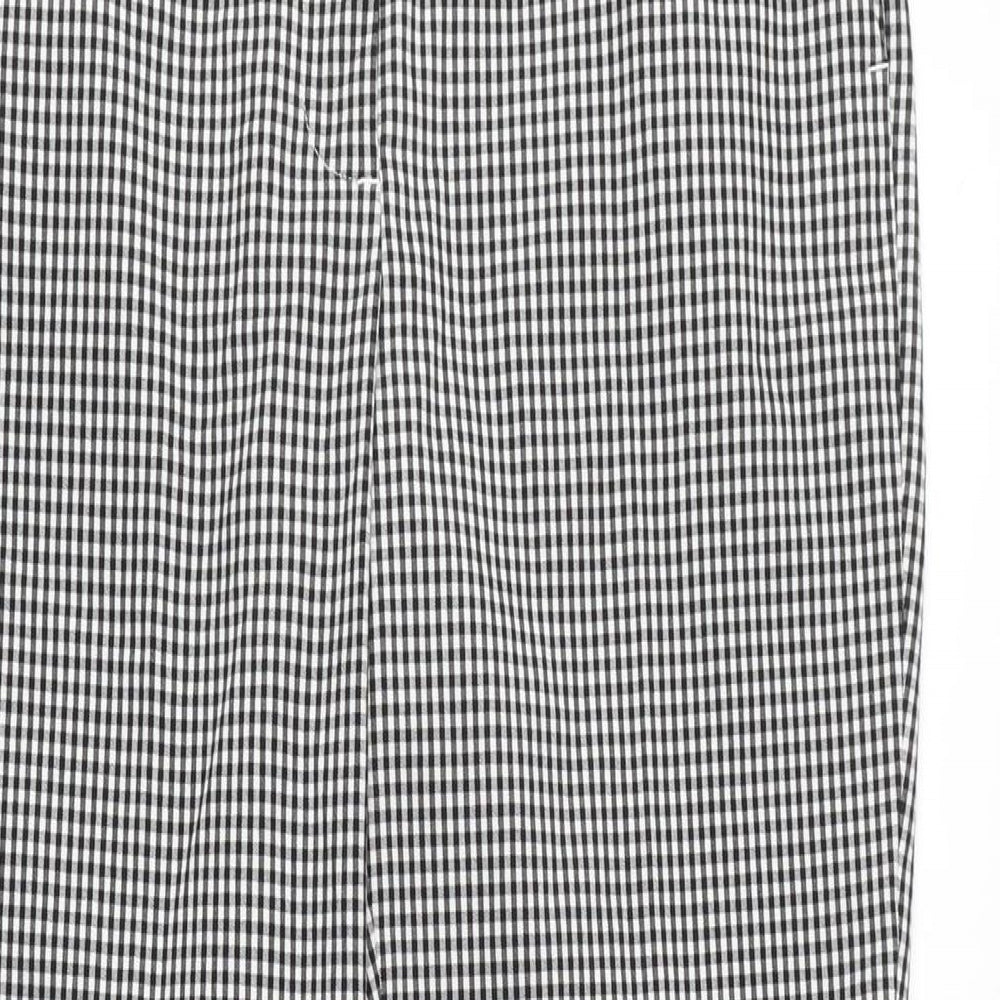 Womens UK Size 8 Marks and Spencer Regular Fit  Black Trousers