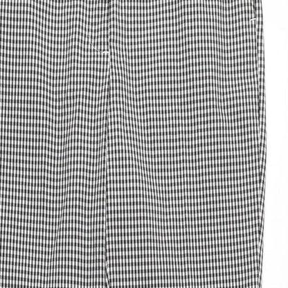 Womens UK Size 8 Marks and Spencer Regular Fit  Black Trousers