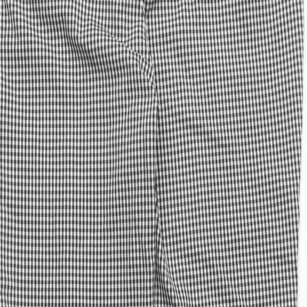 Womens UK Size 8 Marks and Spencer Regular Fit  Black Trousers