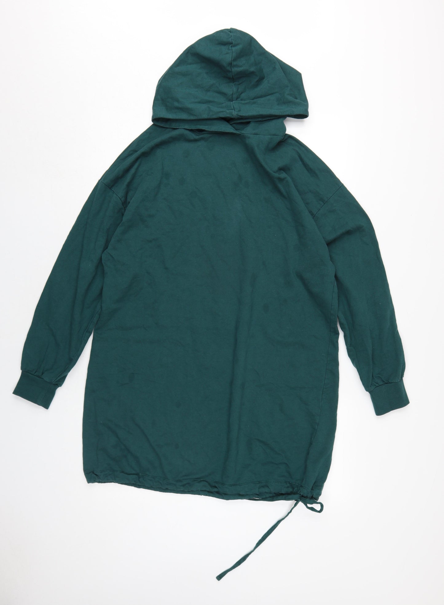 Womens UK Size 12 ASOS Green Pullover Hoodie