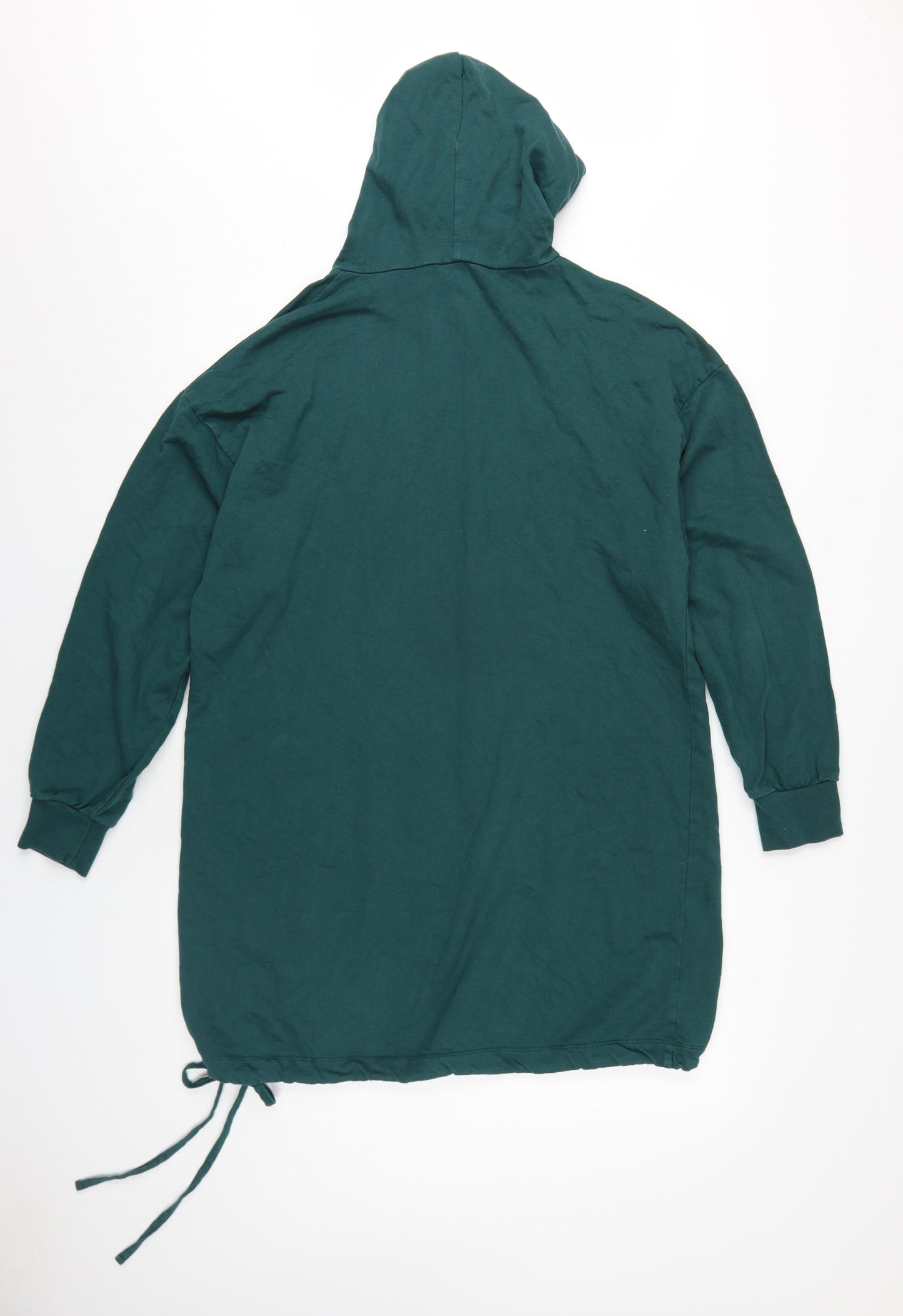 Womens UK Size 12 ASOS Green Pullover Hoodie