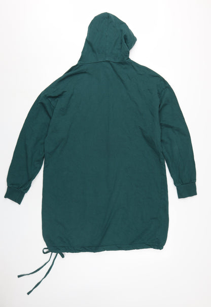Womens UK Size 12 ASOS Green Pullover Hoodie