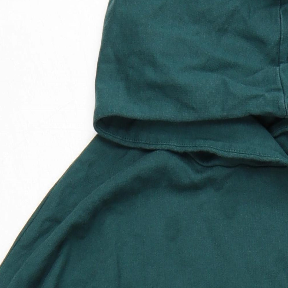 Womens UK Size 12 ASOS Green Pullover Hoodie