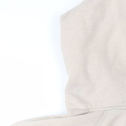 H&M Womens Beige Cotton Pullover Hoodie Size XL Pullover