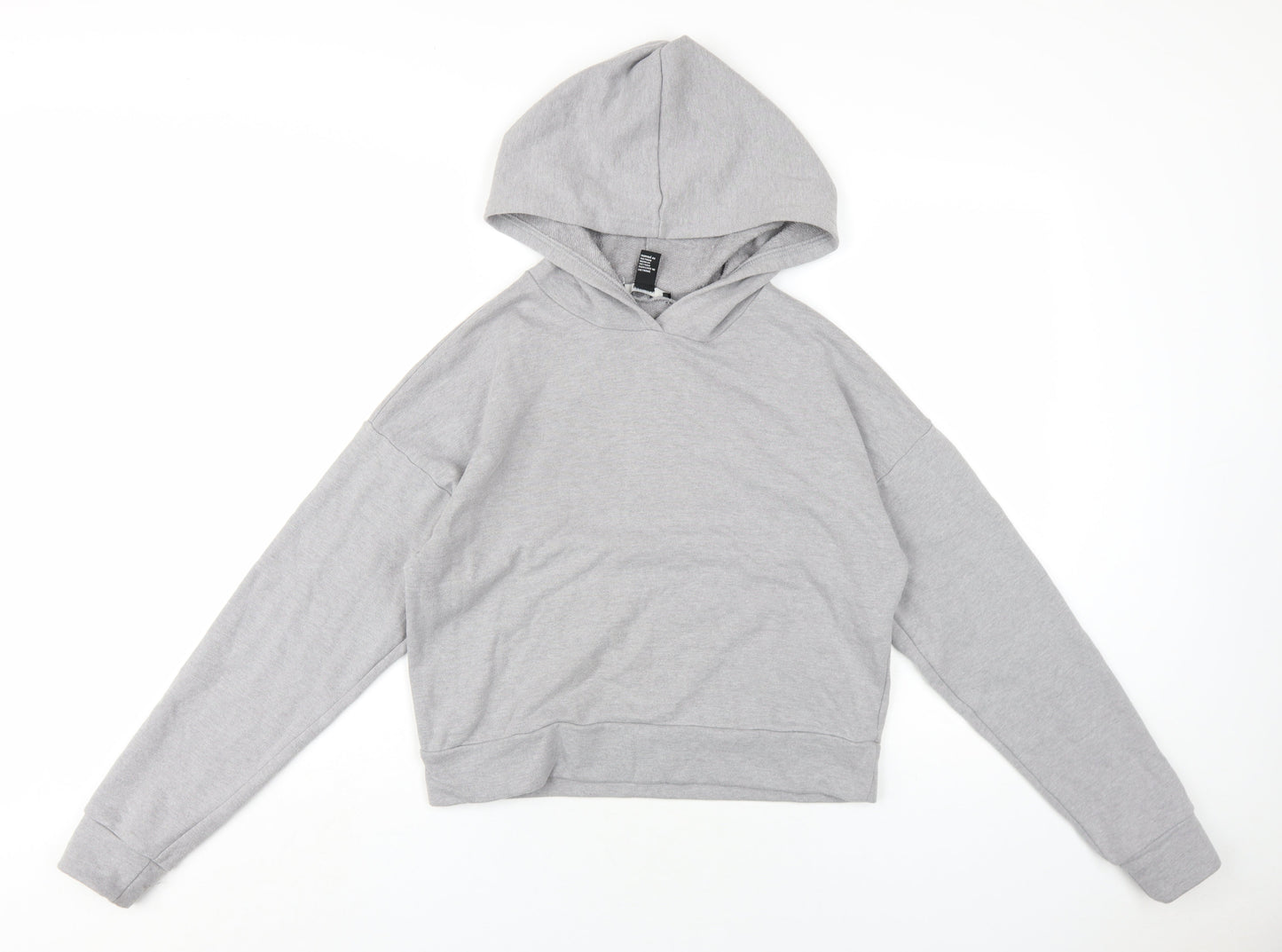 Womens UK Size M FOREVER 21 Grey Pullover Hoodie