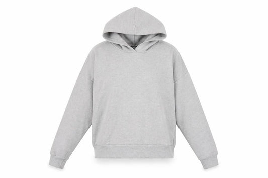 Forever 21 Womens Grey Cotton Pullover Hoodie Size M Pullover