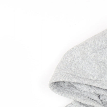 H&M Womens Grey Cotton Pullover Hoodie Size XS Pullover