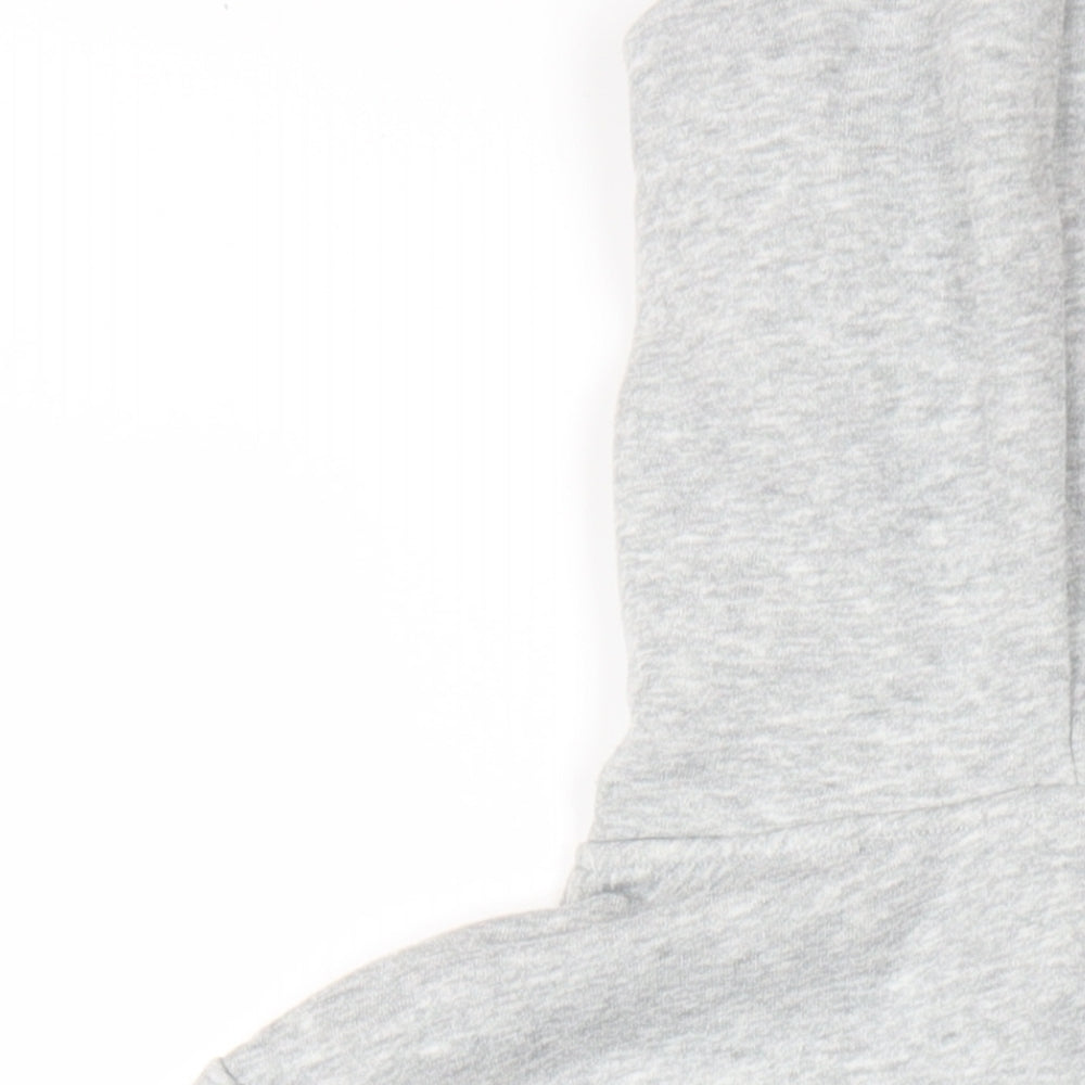 H&M Womens Grey Cotton Pullover Hoodie Size XS Pullover