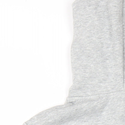 H&M Womens Grey Cotton Pullover Hoodie Size XS Pullover