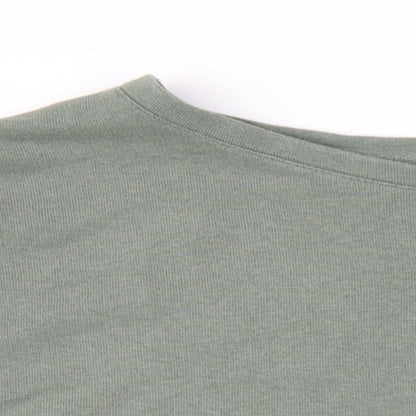 Womens UK Size XL Pull&Bear Green Pullover Sweatshirt