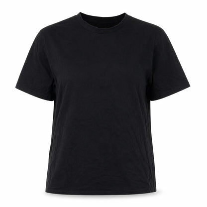 Womens UK Size M ASOS Black Basic T-Shirt