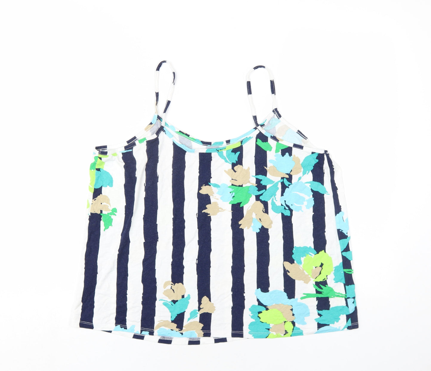 Womens UK Size L Alexara Blue Camisole T-Shirt