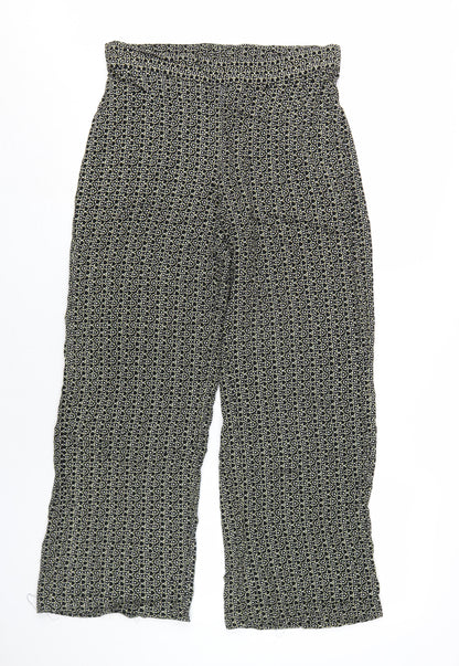 Womens UK Size 12 Marks and Spencer Regular Fit  Black Trousers