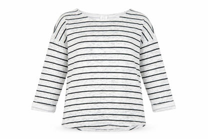 Womens UK Size S H&M Grey Basic T-Shirt