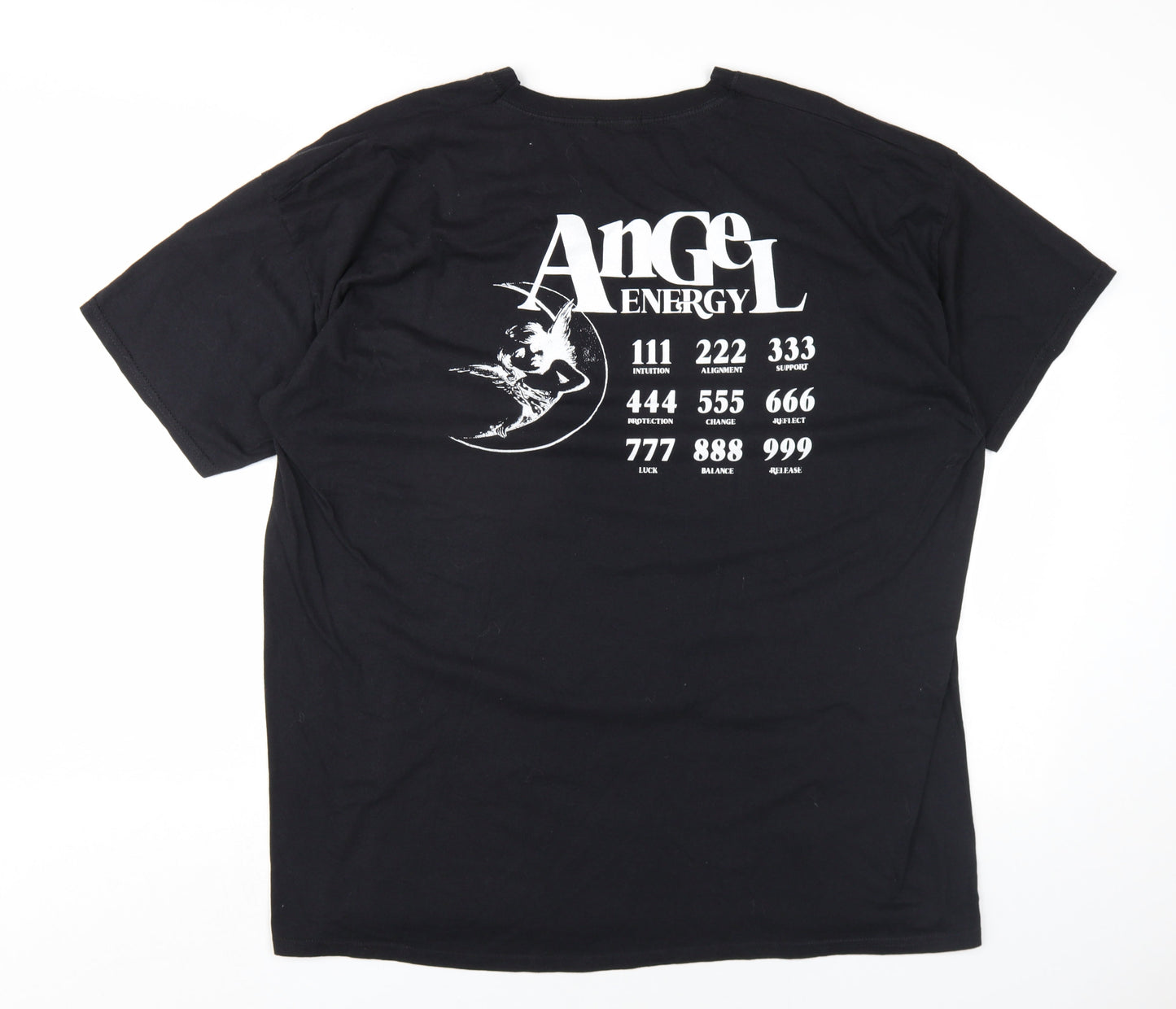 Womens UK Size XL PRETTYLITTLETHING Black Basic T-Shirt