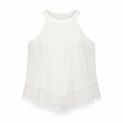 Womens UK Size 14 Glamorous White Basic Blouse