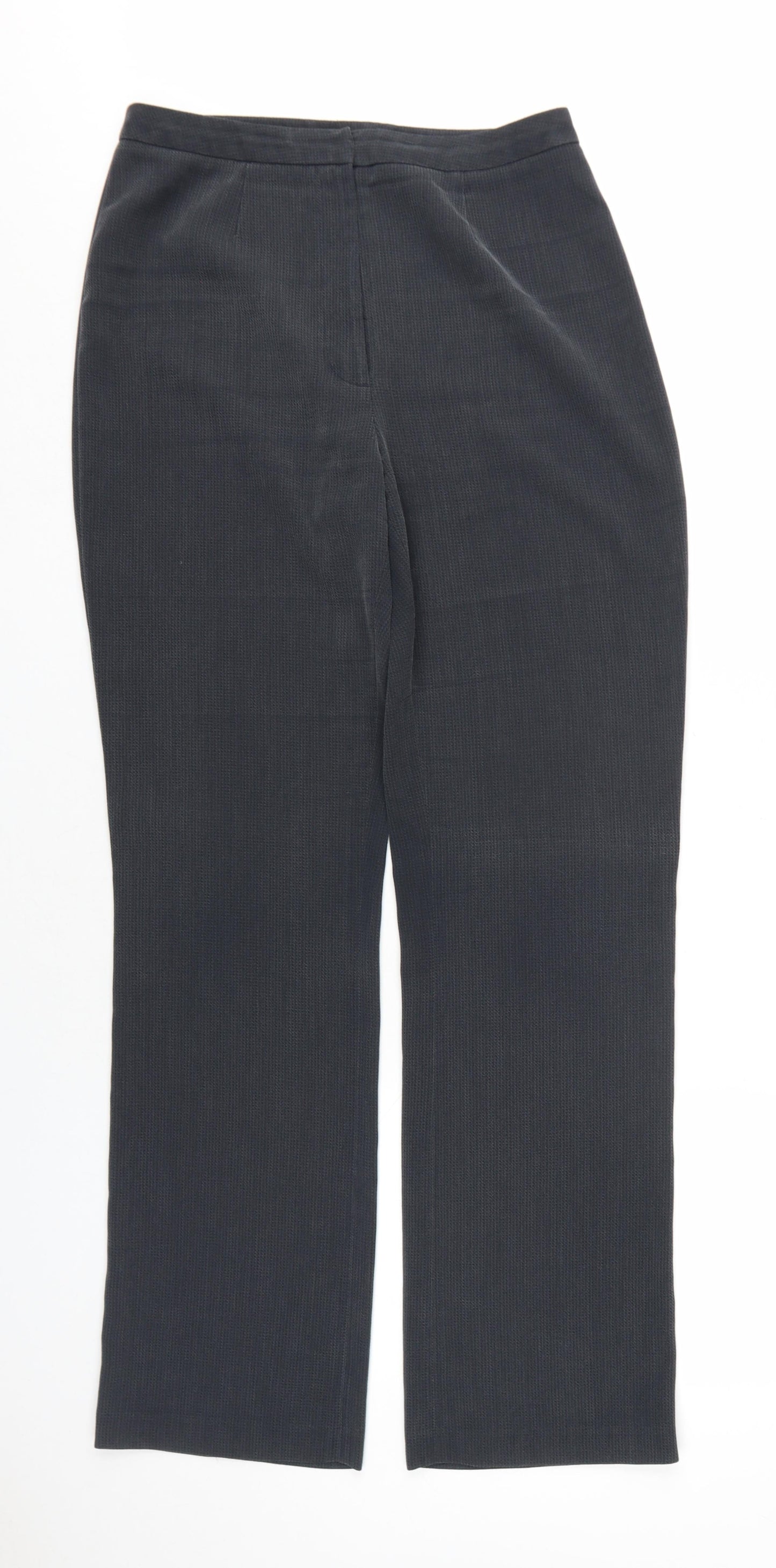 Womens UK Size 12 NEXT Regular Fit  Grey Trousers