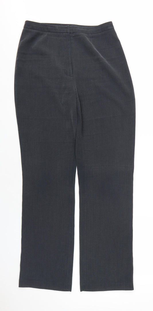 Womens UK Size 12 NEXT Regular Fit  Grey Trousers