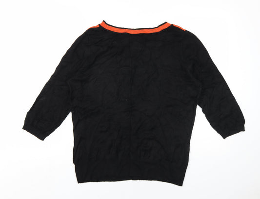 Womens UK Size 16 Wallis Black Pullover Jumper
