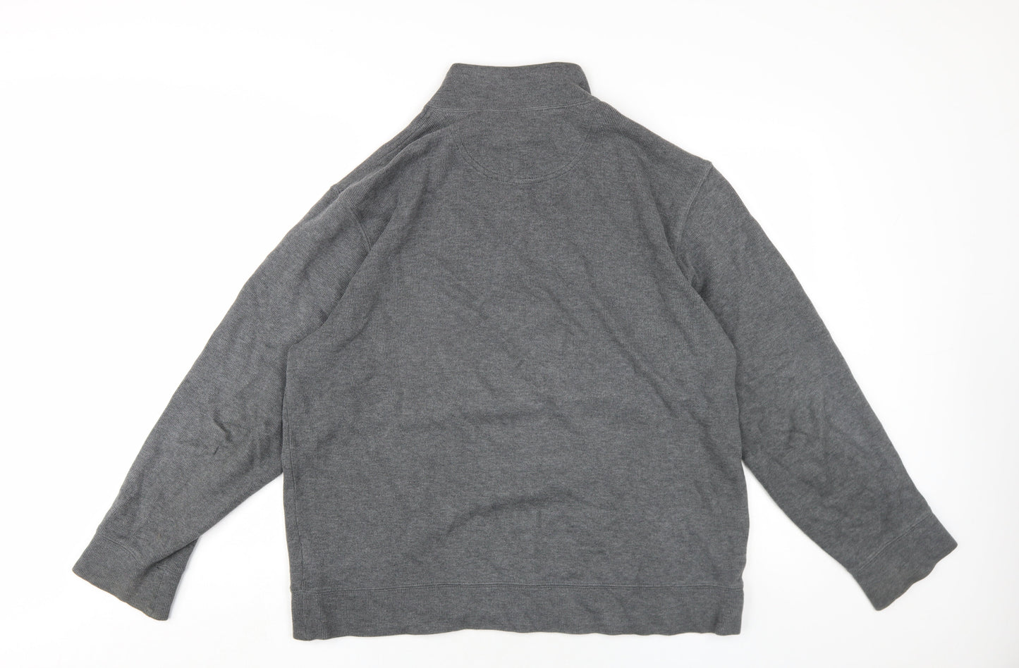 Mens UK Size L Lands' End Grey Pullover Sweatshirt