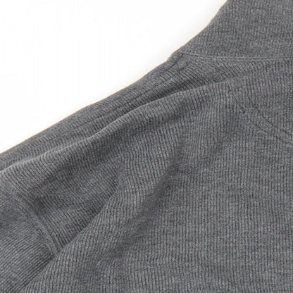 Mens UK Size L Lands' End Grey Pullover Sweatshirt