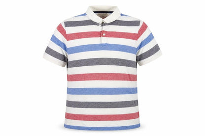 Mens UK Size XL Sand Stone Cotton Polo Shirt