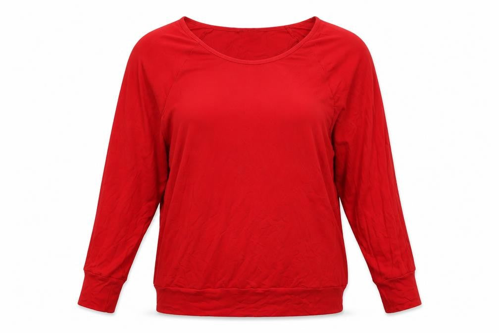 Womens UK Size 10 SOSANDAR Red Basic Blouse