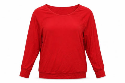 Womens UK Size 10 SOSANDAR Red Basic Blouse