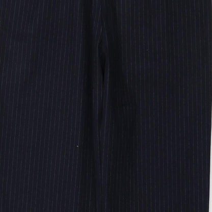Womens UK Size 4 Gap Regular Fit  Blue Trousers