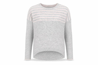 Womens UK Size 10 Pure Grey Pullover Jumper
