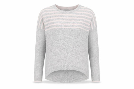 Womens UK Size 10 Pure Grey Pullover Jumper