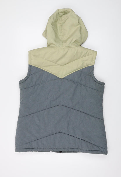 Westbeach Mens Grey Gilet Waistcoat Size M Zip