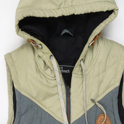 Westbeach Mens Grey Gilet Waistcoat Size M Zip