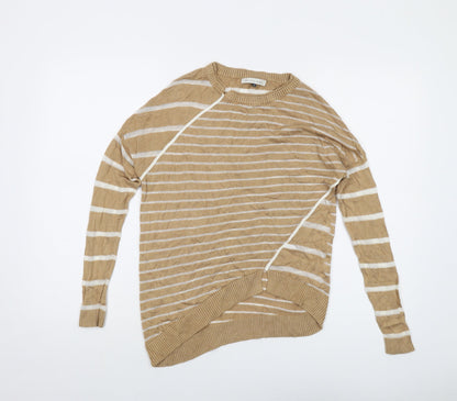 Womens UK Size XS Maison de Nimes Beige Pullover Jumper