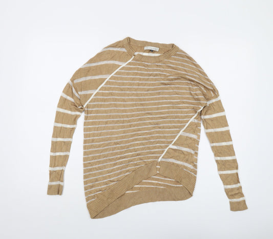 Womens UK Size XS Maison de Nimes Beige Pullover Jumper