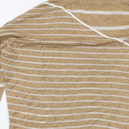 Womens UK Size XS Maison de Nimes Beige Pullover Jumper