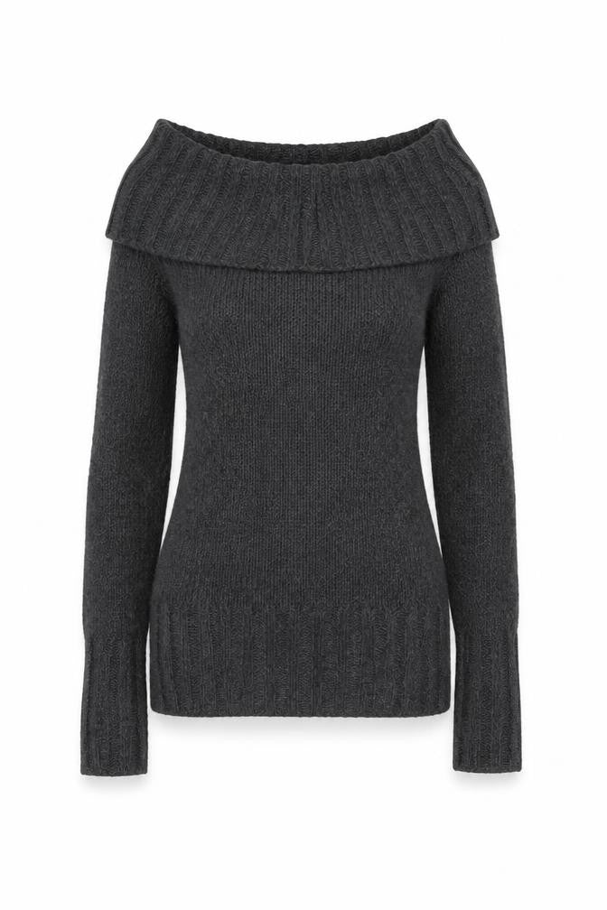 Womens UK Size 8 Lee Cooper Grey Pullover Jumper