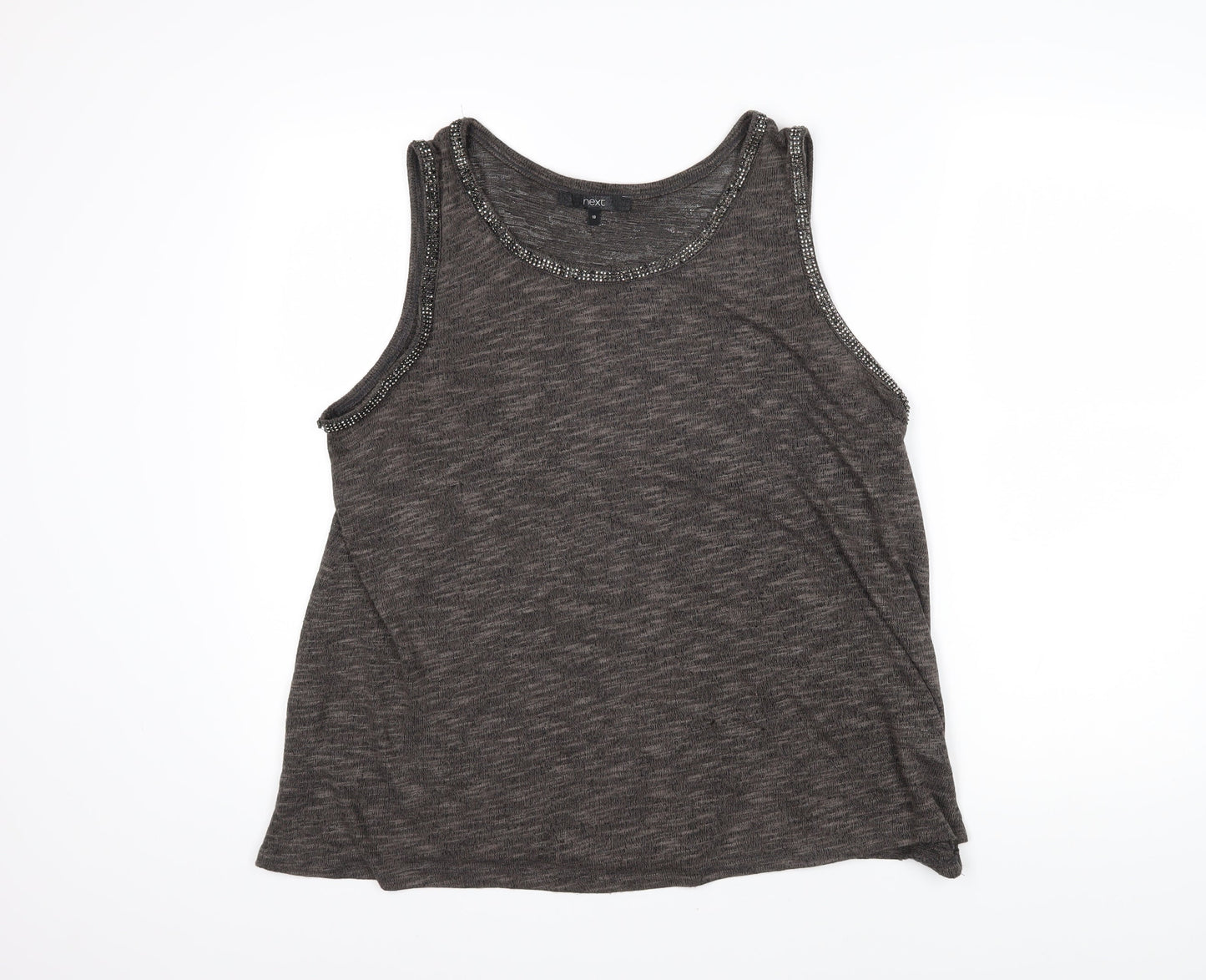 Womens UK Size 18 NEXT Grey Tunic Tank