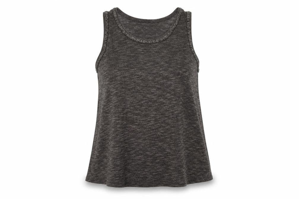 Womens UK Size 18 NEXT Grey Tunic Tank